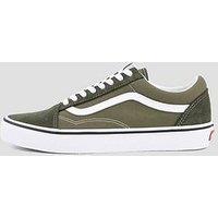 Vans Unisex Old Skool Canvas Shoes - Green