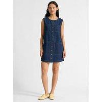 Albaray Denim 4 Pocket Short Dress - Blue