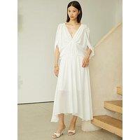 Jovanna Tullies Midi Dress - White