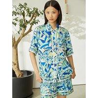 Jovanna Nadira Printed Shirt - Multi