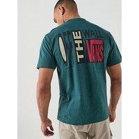 Vans Mens Stretch Stack Crackle Short Sleeve T-Shirt - Green