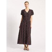 Albaray Spot Dress - Chocolate