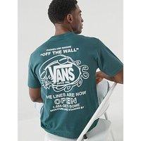 Vans Mens Hot Lines Short Sleeve T-Shirt - Green