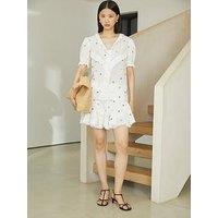 Jovanna Iveta Embroidered Blouse - White