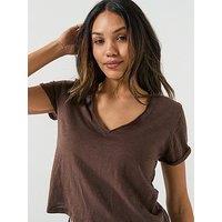 Free People Take 2 T-Shirt - Brown