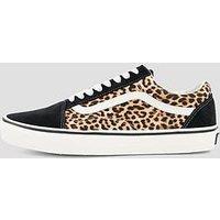 Vans Womens Old Skool - Black/Leopard