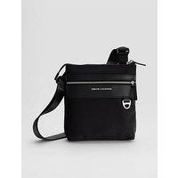 Armani Exchange Las Vegas Flat Crossbody Bag - Black
