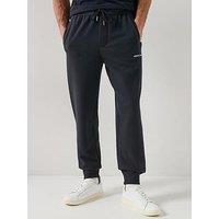 Armani Exchange Waffle Joggers - Navy