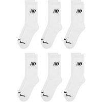 New Balance Everyday Seasonal Midcalf - 6 Pack - White