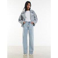 River Island Relaxed Straight Bieber - Blue