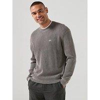 Armani Exchange Knitted Jumper - Dark Khaki