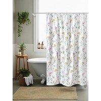 Aqualona Floral Shower Curtain