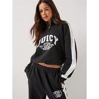 Juicy Couture College Crest 1/4 Zip Track Top