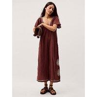 Monsoon Aurelia Jumpsuit - Brown