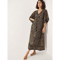Monsoon Arti Kaftan - Black
