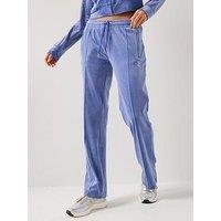 Juicy Couture Tina Outline Tracksuit Bottoms - Grey Blue