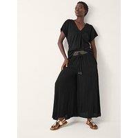 Monsoon Amaya V Neck T-Shirt - Black