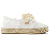 Toms Carolina Lace Up - White