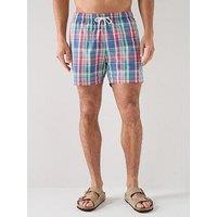 Gant Madras Check Swim Shorts