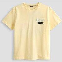 Ellesse Unisex Fruttas T-Shirt - Light Yellow