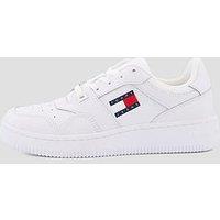 Tommy Jeans Retro Basket Essential Trainers - White