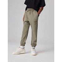 Smallsaints Boys Underground Cuffed Joggers- Green
