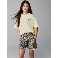 Smallsaints Older Girls Underground Logo T-Shirt - Yellow