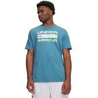 Under Armour Mens Training Team Issue Short Sleeve T-Shirt - Blue