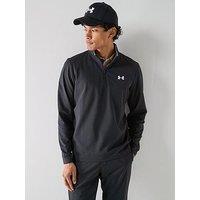 Under Armour Mens Golf Matchplay 1/4 Zip - Black