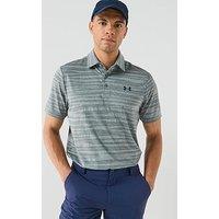 Under Armour Mens Golf Playoff Short Sleeve Polo - Green