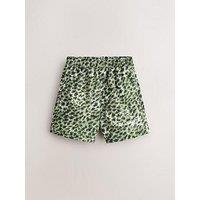 Smallsaints Older Boys Printed Swim Shorts - Green