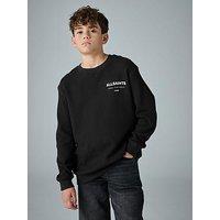 Smallsaints Boys Waffle Underground Sweatshirt - Black