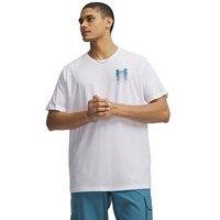 Under Armour Mens Training Branded Short Sleeve T-Shirt - White