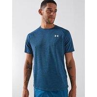 Under Armour Mens Training Tech Short Sleeve Crew - White