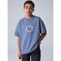 Smallsaints Boys Logo Back Print T-Shirt - Green