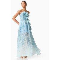 Elliatt Faye Strapless Gown - Blue