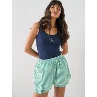 Calvin Klein Logo Tank Top - Blue