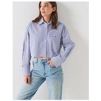 Calvin Klein Cropped Poplin Shirt