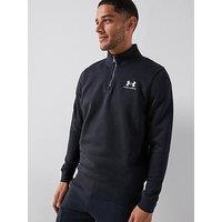 Under Armour Mens Training Icon Fleece 1/4 Zip - Black