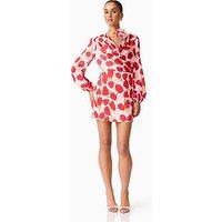 Elliatt Melia Long Sleeve Mini Dress - Pink