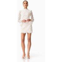Elliatt Cora Lace Mini Dress - White