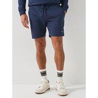 Hackett Heritage Heritage Essential Badge Sweat Shorts - Navy