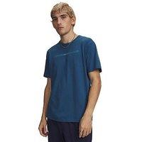 Under Armour Mens Training Branded Short Sleeve T-Shirt - Blue