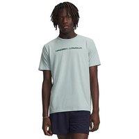 Under Armour Mens Training Branded Short Sleeve T-Shirt - Blue