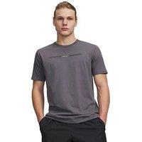 Under Armour Mens Training Branded Short Sleeve T-Shirt - Grey