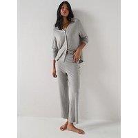 Calvin Klein Long Sleeve Shirt Set - Grey