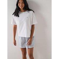 Tommy Hilfiger Jersey Tee Seersucker Short Se