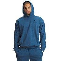 Under Armour Mens Training Rival Terry Hoodie - Blue