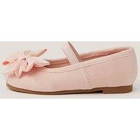 Monsoon Baby Girls Super Bow Satin Walker Shoes - Pink