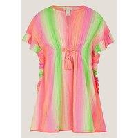 Monsoon Girls Ombre Stripe Kaftan - Multi